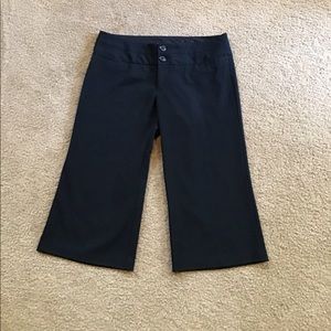 WOMANS MAURICES WIDE LEG CROPPED PANTS SZ 9/10